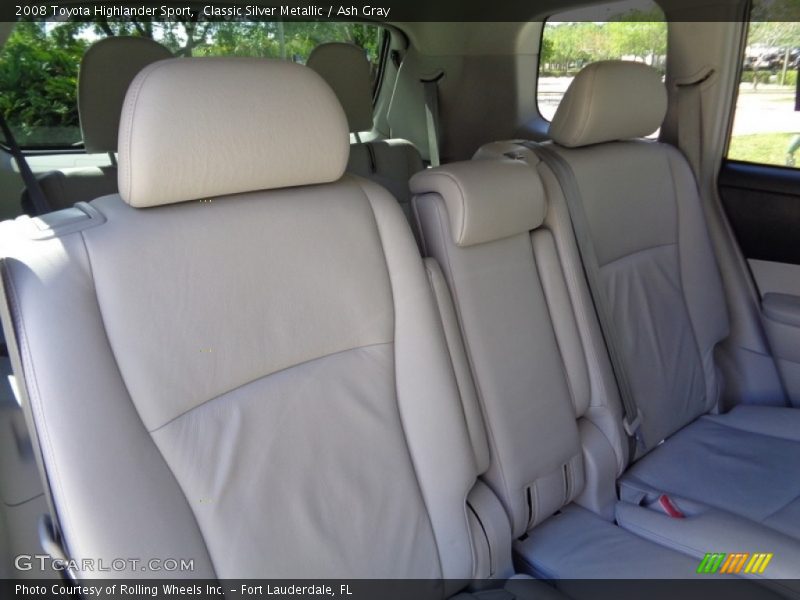 Classic Silver Metallic / Ash Gray 2008 Toyota Highlander Sport