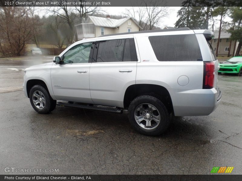 Silver Ice Metallic / Jet Black 2017 Chevrolet Tahoe LT 4WD