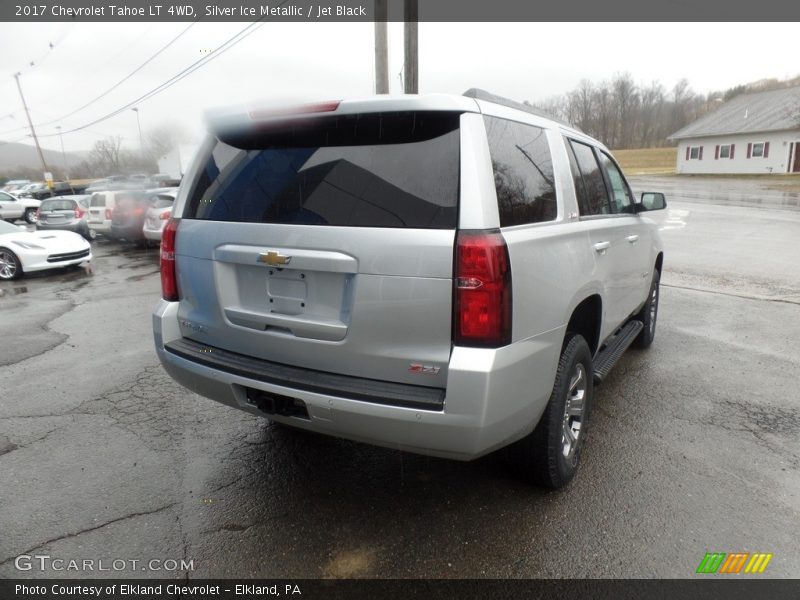 Silver Ice Metallic / Jet Black 2017 Chevrolet Tahoe LT 4WD