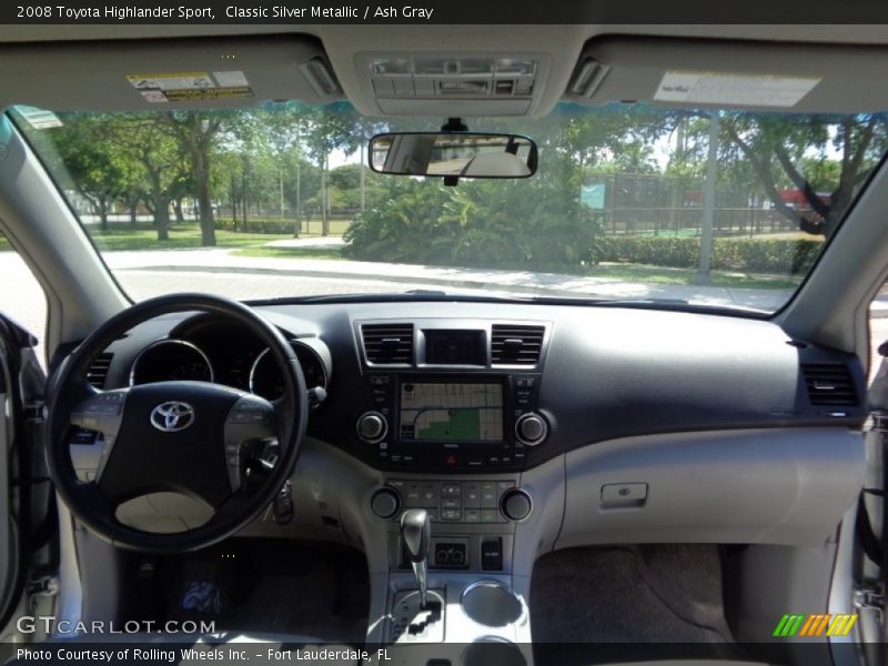 Classic Silver Metallic / Ash Gray 2008 Toyota Highlander Sport