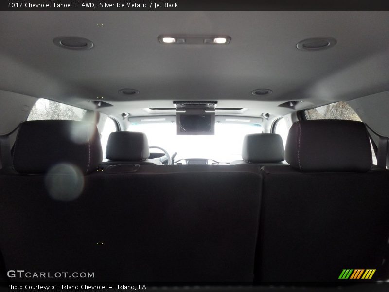 Silver Ice Metallic / Jet Black 2017 Chevrolet Tahoe LT 4WD