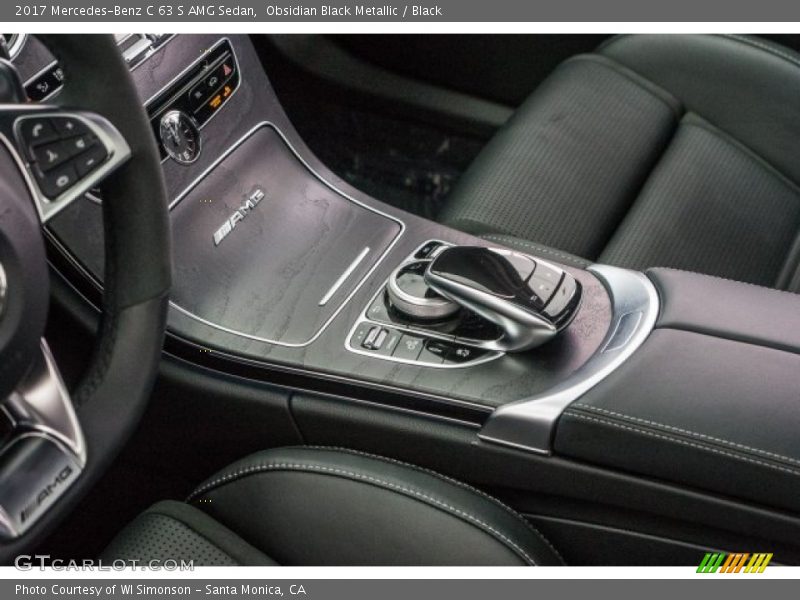 Controls of 2017 C 63 S AMG Sedan