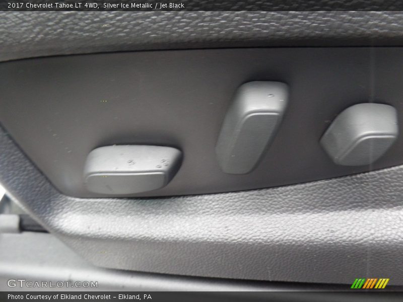 Silver Ice Metallic / Jet Black 2017 Chevrolet Tahoe LT 4WD