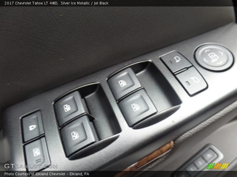 Silver Ice Metallic / Jet Black 2017 Chevrolet Tahoe LT 4WD