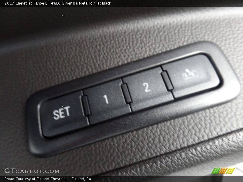 Silver Ice Metallic / Jet Black 2017 Chevrolet Tahoe LT 4WD