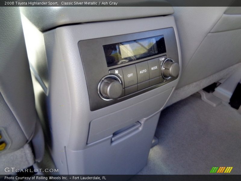 Classic Silver Metallic / Ash Gray 2008 Toyota Highlander Sport