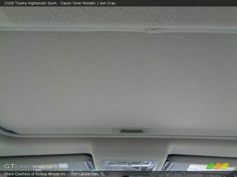 Classic Silver Metallic / Ash Gray 2008 Toyota Highlander Sport