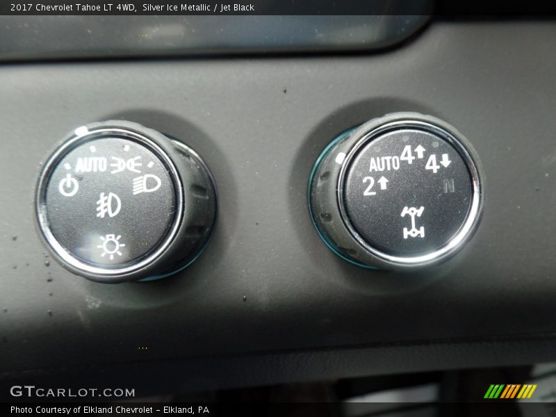 Silver Ice Metallic / Jet Black 2017 Chevrolet Tahoe LT 4WD
