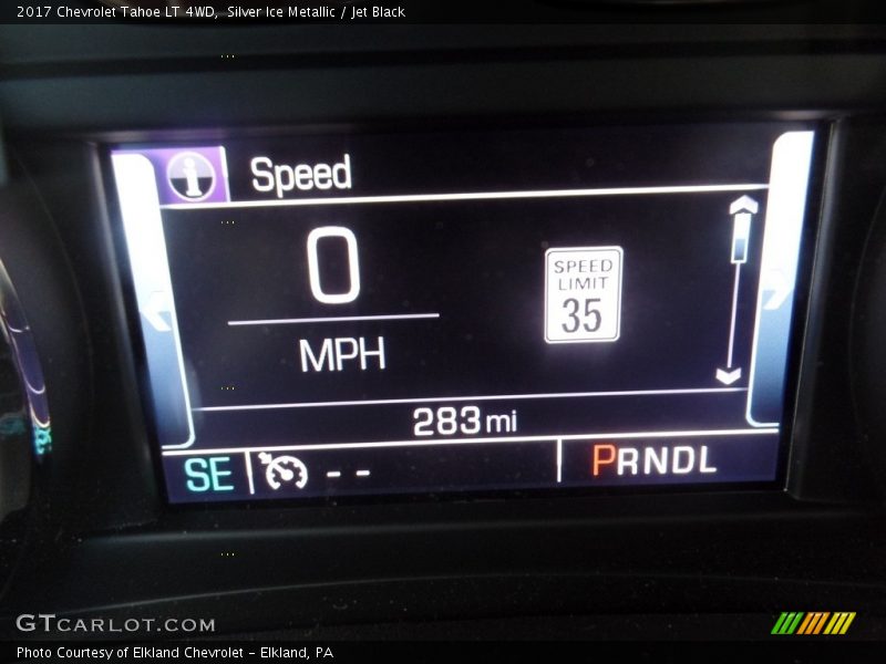 Silver Ice Metallic / Jet Black 2017 Chevrolet Tahoe LT 4WD