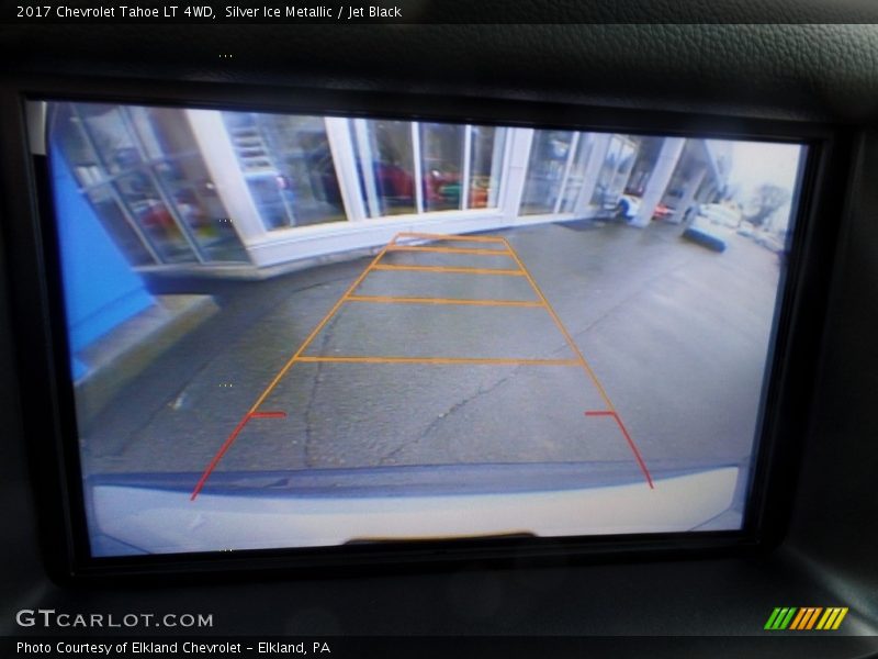 Silver Ice Metallic / Jet Black 2017 Chevrolet Tahoe LT 4WD