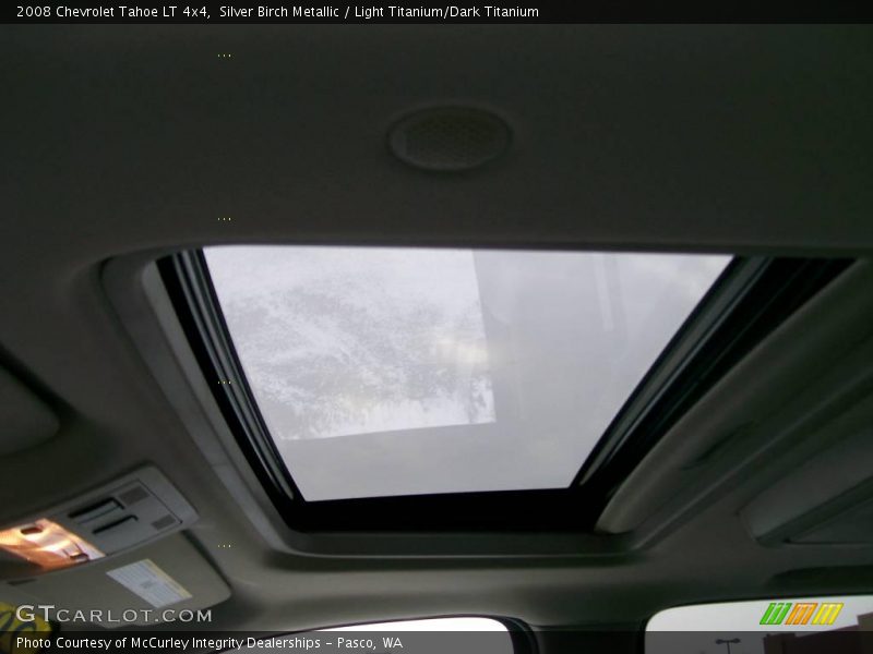 Silver Birch Metallic / Light Titanium/Dark Titanium 2008 Chevrolet Tahoe LT 4x4