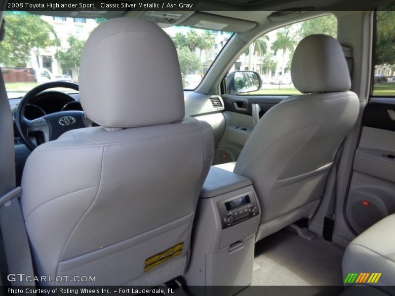 Classic Silver Metallic / Ash Gray 2008 Toyota Highlander Sport