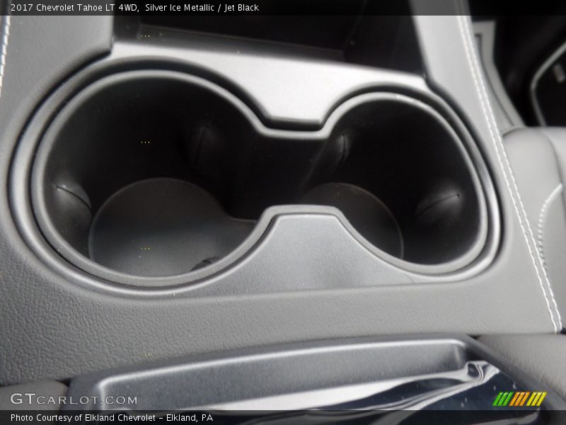 Silver Ice Metallic / Jet Black 2017 Chevrolet Tahoe LT 4WD