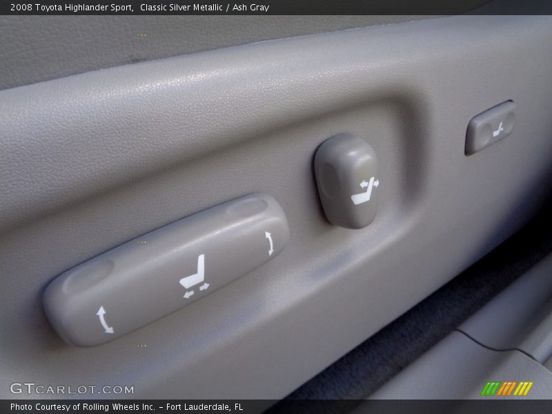 Classic Silver Metallic / Ash Gray 2008 Toyota Highlander Sport