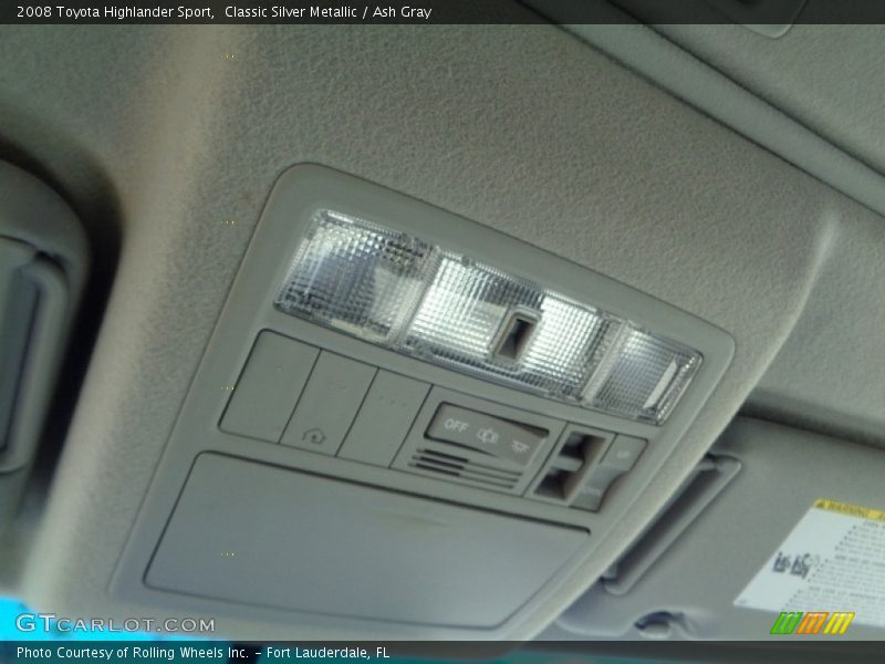 Classic Silver Metallic / Ash Gray 2008 Toyota Highlander Sport
