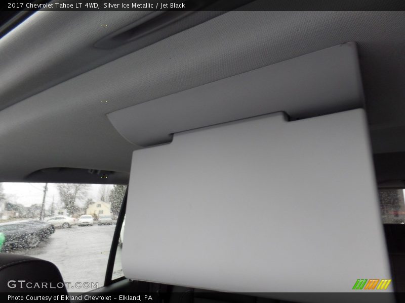 Silver Ice Metallic / Jet Black 2017 Chevrolet Tahoe LT 4WD