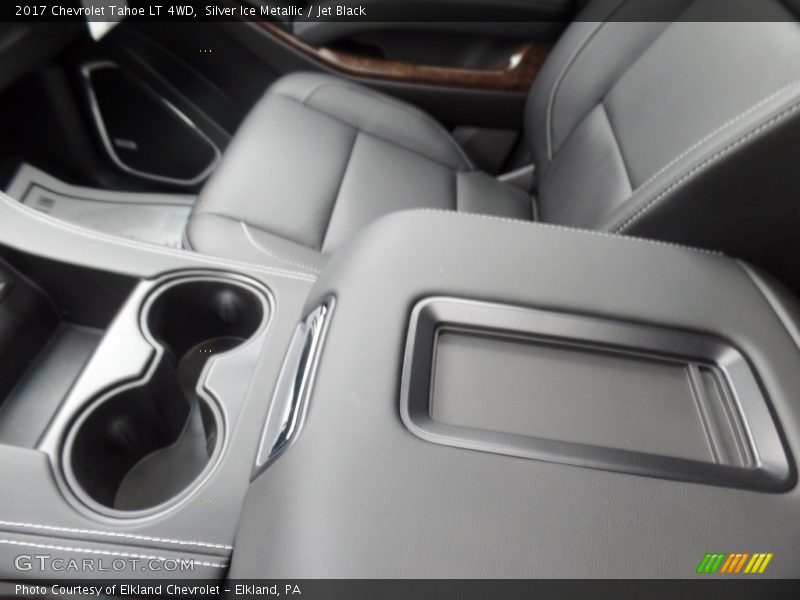Silver Ice Metallic / Jet Black 2017 Chevrolet Tahoe LT 4WD