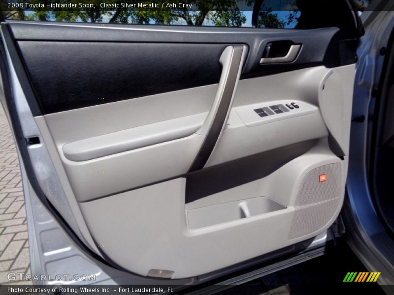 Classic Silver Metallic / Ash Gray 2008 Toyota Highlander Sport