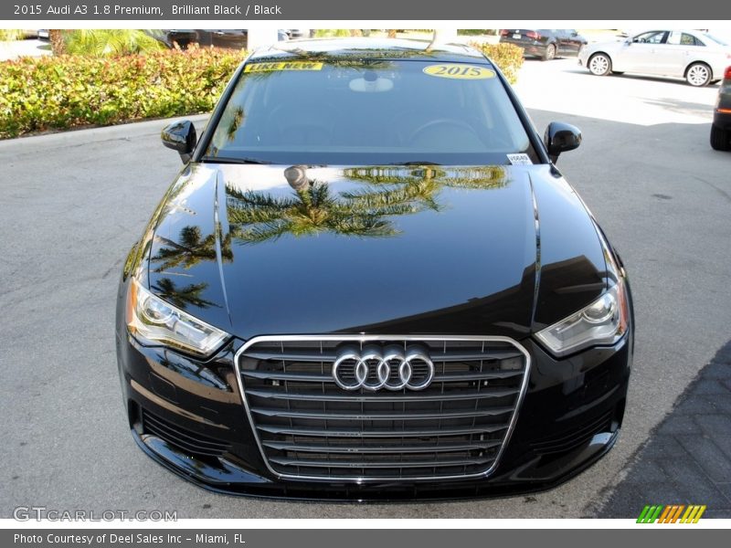 Brilliant Black / Black 2015 Audi A3 1.8 Premium