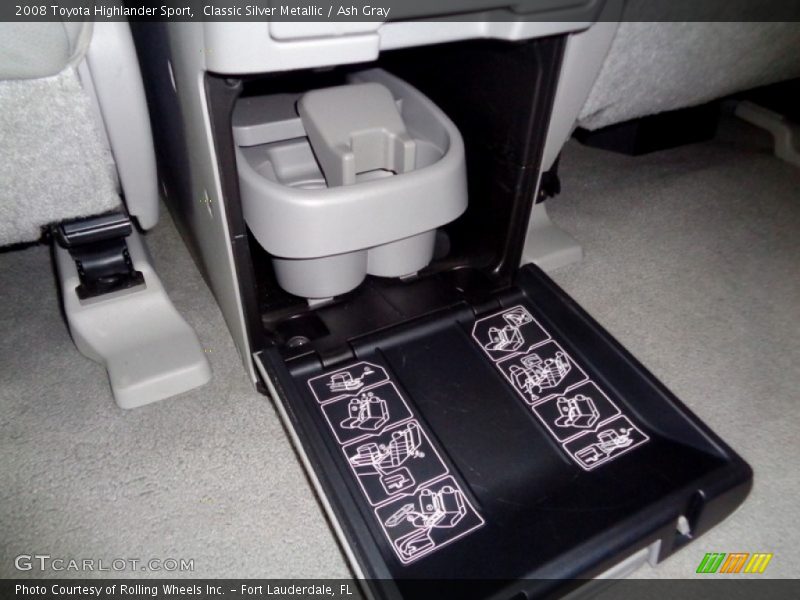 Classic Silver Metallic / Ash Gray 2008 Toyota Highlander Sport