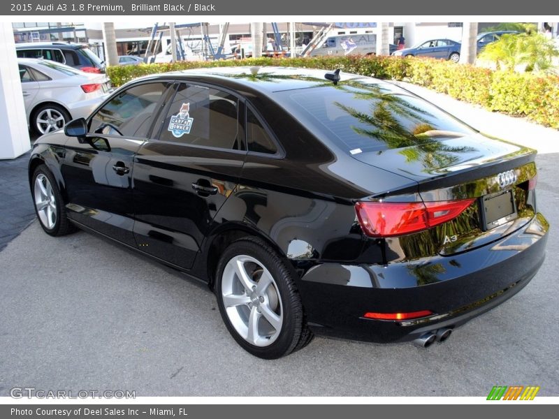 Brilliant Black / Black 2015 Audi A3 1.8 Premium
