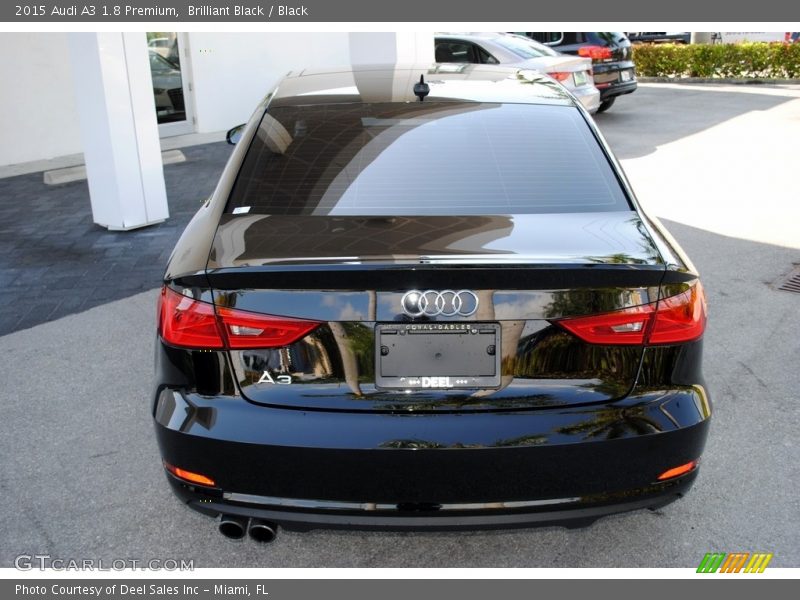 Brilliant Black / Black 2015 Audi A3 1.8 Premium
