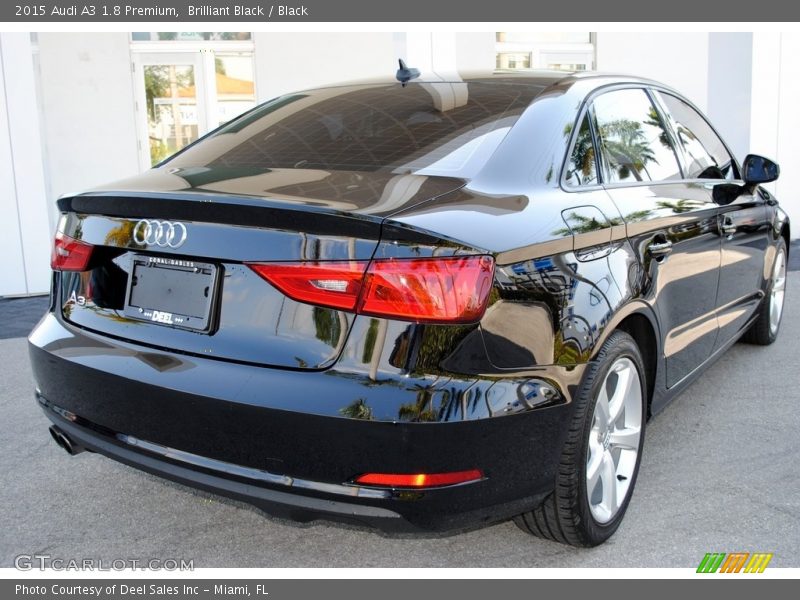 Brilliant Black / Black 2015 Audi A3 1.8 Premium