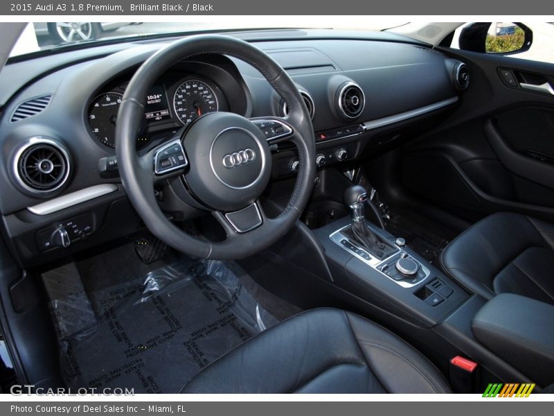 Brilliant Black / Black 2015 Audi A3 1.8 Premium