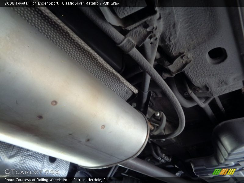 Classic Silver Metallic / Ash Gray 2008 Toyota Highlander Sport