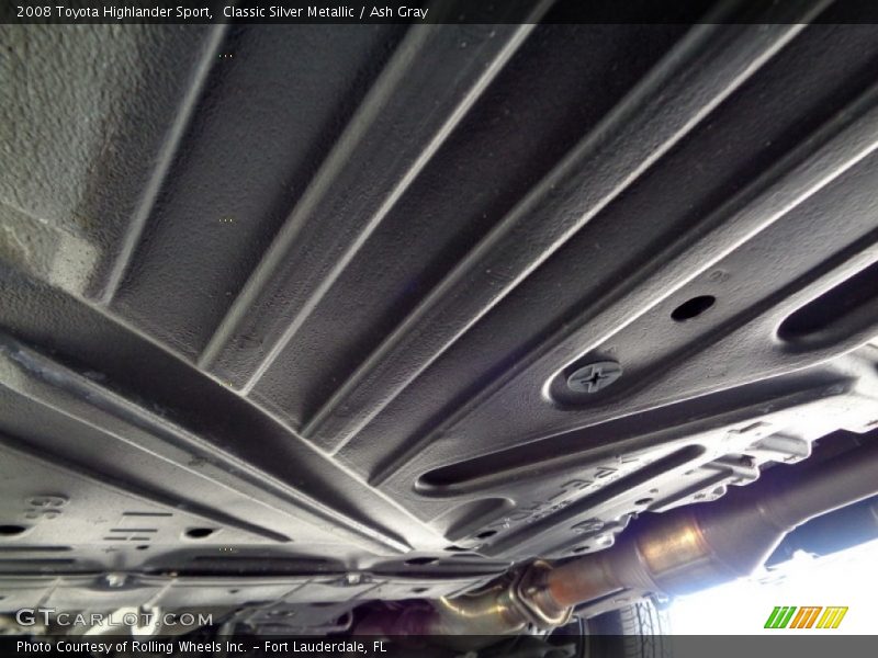 Classic Silver Metallic / Ash Gray 2008 Toyota Highlander Sport