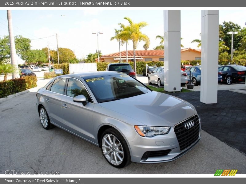 Florett Silver Metallic / Black 2015 Audi A3 2.0 Premium Plus quattro