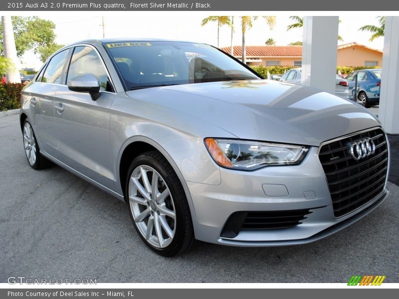 Florett Silver Metallic / Black 2015 Audi A3 2.0 Premium Plus quattro