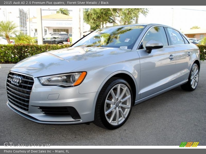 Florett Silver Metallic / Black 2015 Audi A3 2.0 Premium Plus quattro