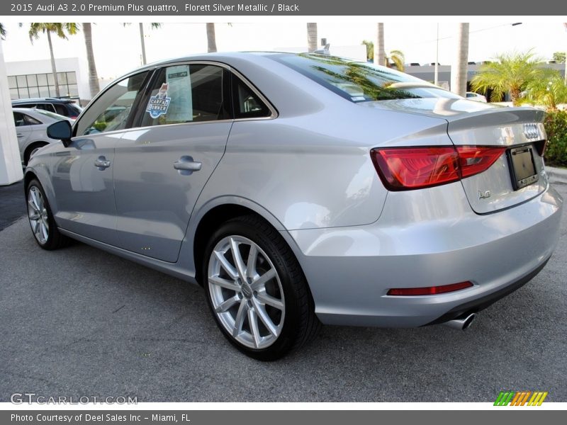 Florett Silver Metallic / Black 2015 Audi A3 2.0 Premium Plus quattro