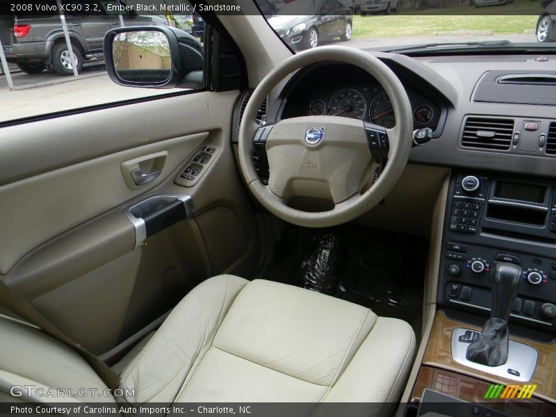 Ember Black Metallic / Sandstone 2008 Volvo XC90 3.2