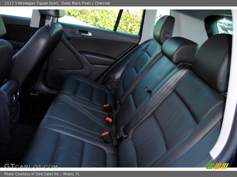 Rear Seat of 2017 Tiguan Sport
