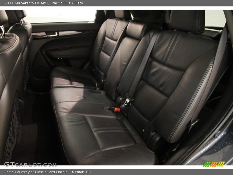 Pacific Blue / Black 2011 Kia Sorento EX AWD