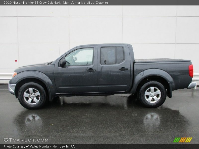 Night Armor Metallic / Graphite 2010 Nissan Frontier SE Crew Cab 4x4