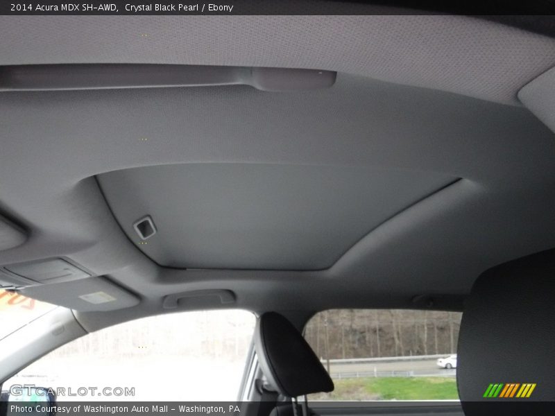 Crystal Black Pearl / Ebony 2014 Acura MDX SH-AWD