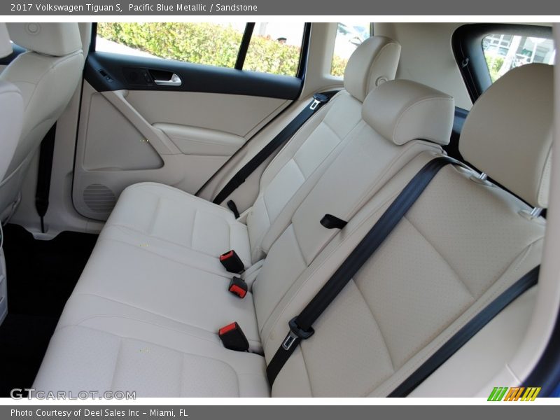 Rear Seat of 2017 Tiguan S