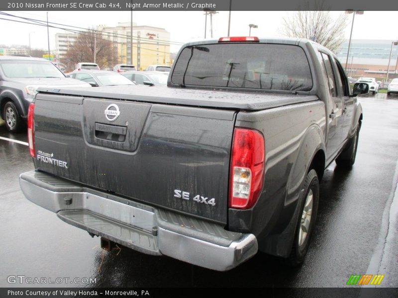 Night Armor Metallic / Graphite 2010 Nissan Frontier SE Crew Cab 4x4