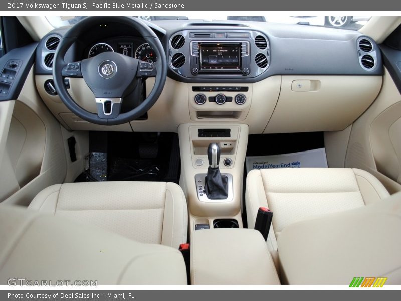  2017 Tiguan S Sandstone Interior