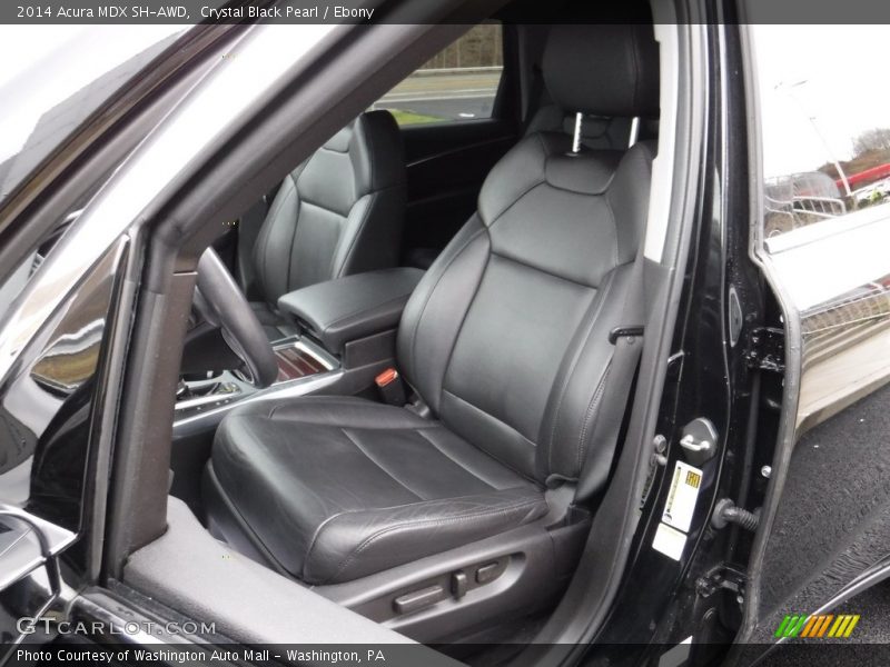 Crystal Black Pearl / Ebony 2014 Acura MDX SH-AWD