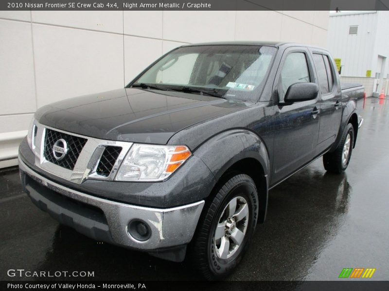 Night Armor Metallic / Graphite 2010 Nissan Frontier SE Crew Cab 4x4