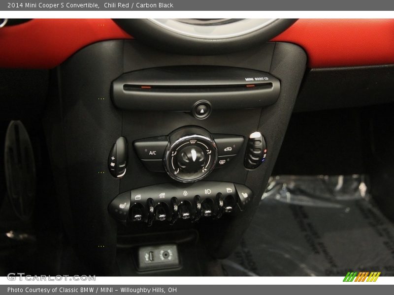 Chili Red / Carbon Black 2014 Mini Cooper S Convertible