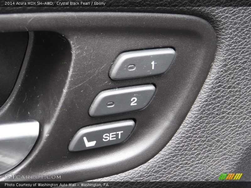 Crystal Black Pearl / Ebony 2014 Acura MDX SH-AWD