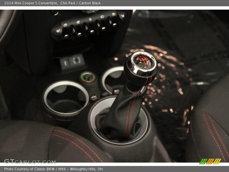 Chili Red / Carbon Black 2014 Mini Cooper S Convertible