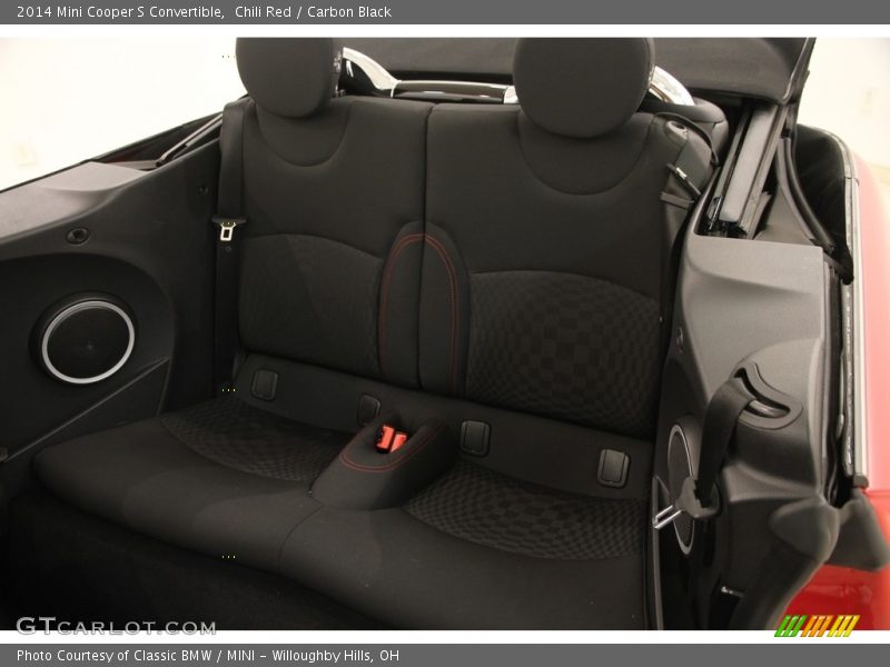 Chili Red / Carbon Black 2014 Mini Cooper S Convertible