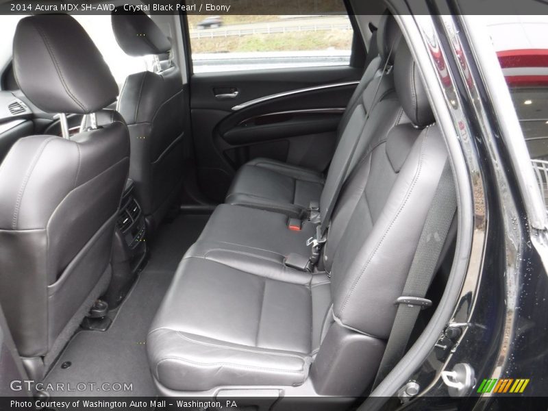 Crystal Black Pearl / Ebony 2014 Acura MDX SH-AWD