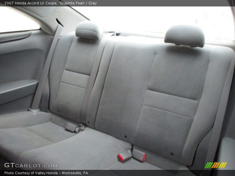 Graphite Pearl / Gray 2007 Honda Accord LX Coupe